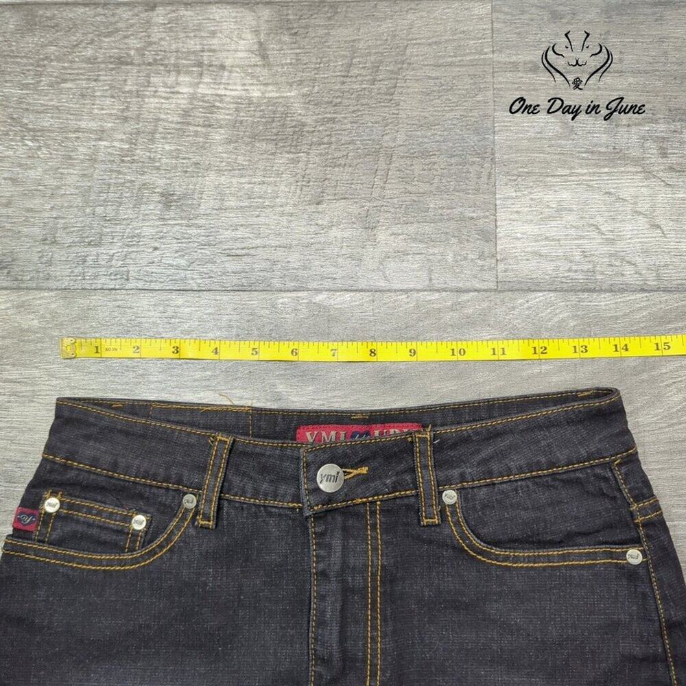 YMI Juniors Denim Mini Skirt Size 5 - Picture 3 of 5